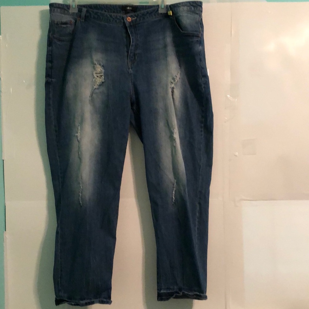 Ellos,  distressed boyfriend jeans